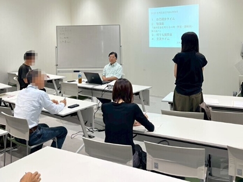 自己紹介タイムの様子