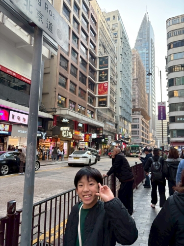 チムサーチョイの街並み